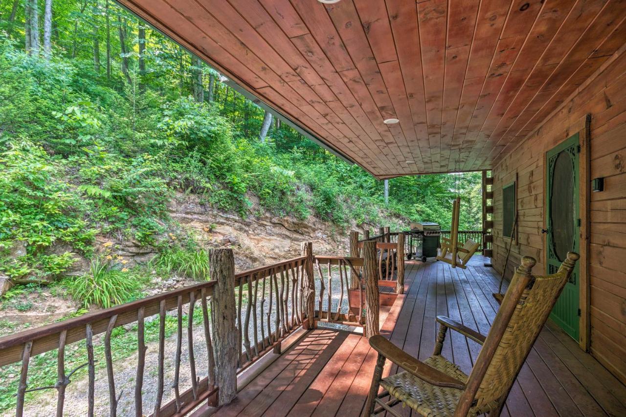 Bryson City Cabin With Wraparound Deck And Hot Tub Zewnętrze zdjęcie